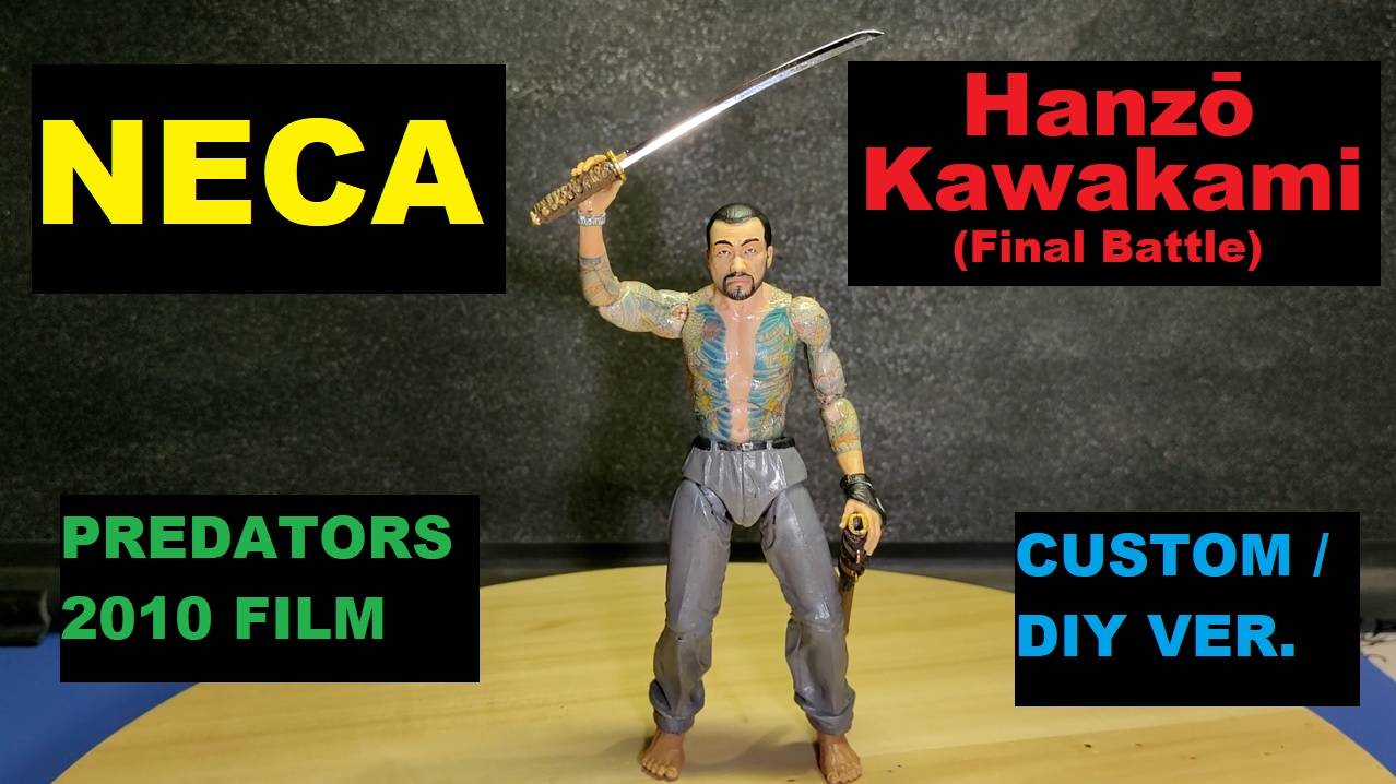 Hanzō Kawakami Yakuza Assassin (Final Battle), Series 1, Predators, Neca (Custom/DIY ver.) смотреть онлайн