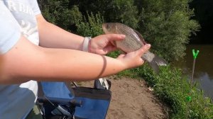 СЕМЕЙНАЯ РЫБАЛКА на фидер . Почему дочка ловить а я нет ?