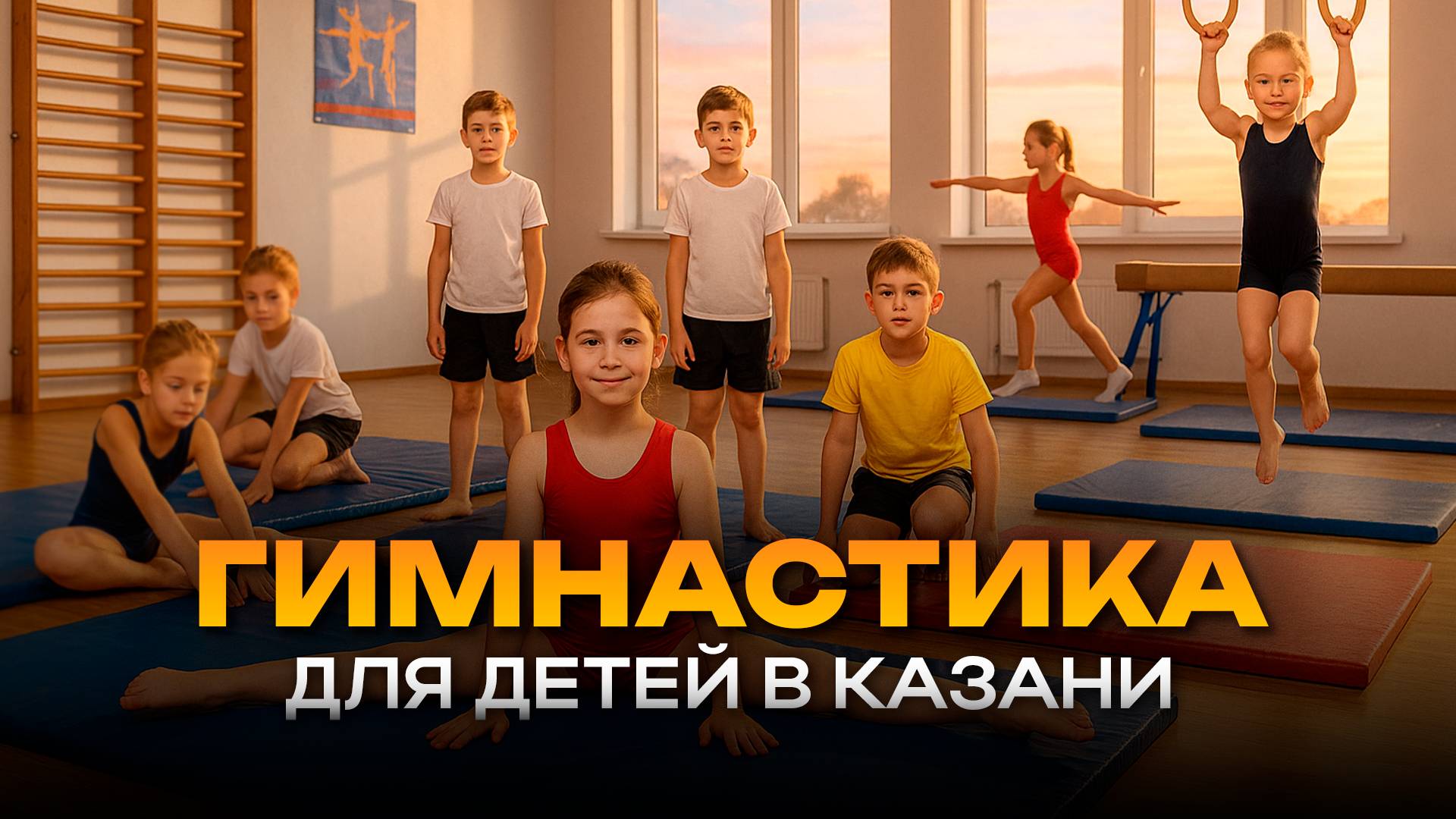 Где в Казани растят чемпионов по гимнастике смотреть онлайн