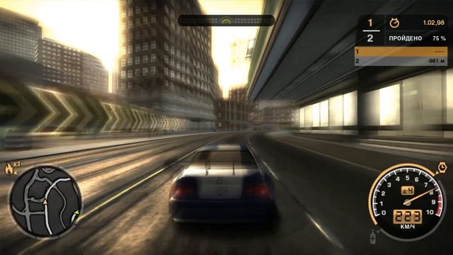 Прохождение NFS; Most Wanted - Часть 1; Начало ¦ Без комментариев (1080p_60fps_H264-128kbit_AAC)