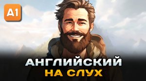 СЛУШАЕМ простой рассказ на Английском ДЛЯ НАЧИНАЮЩИХ (A0-A1): Я люблю походы| Английский на слух 🎧