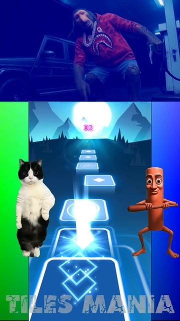 БРР БРР ПАТАПИМ 🆚 ТРАЛАЛЕРО ТРАЛАЛА 🎤🔥 | Tiles Hop Shorts №1