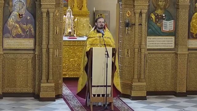 Нельзя служить двум господам. Проповедь протоиерея Владимира Хулапа смотреть онлайн