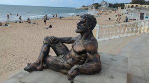 Евпатория 2025. Этот переменчивый бархатный сезон, прогулка по центральному пляжу и Горького.