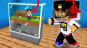 Я УМЕНЬШИЛ ДРУГА И ЗАТРОЛЛИЛ МОДОМ НА УМЕНЬШЕНИЕ в МАЙНКРАФТ ВИДЕО ТРОЛЛИНГ MINECRAFT Евгенбро