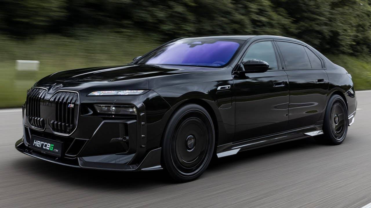 Новый MANSORY BMW 7-Series — сумасшедший обвес. смотреть онлайн