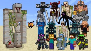 РАСТЯНУТЫЙ ГОЛЕМ ПРОТИВ БОССОВ МАЙН