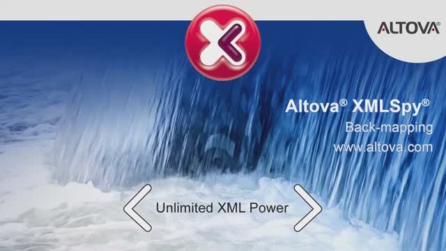 09 XSLT and XQuery Back-mapping in Altova XMLSpy смотреть онлайн