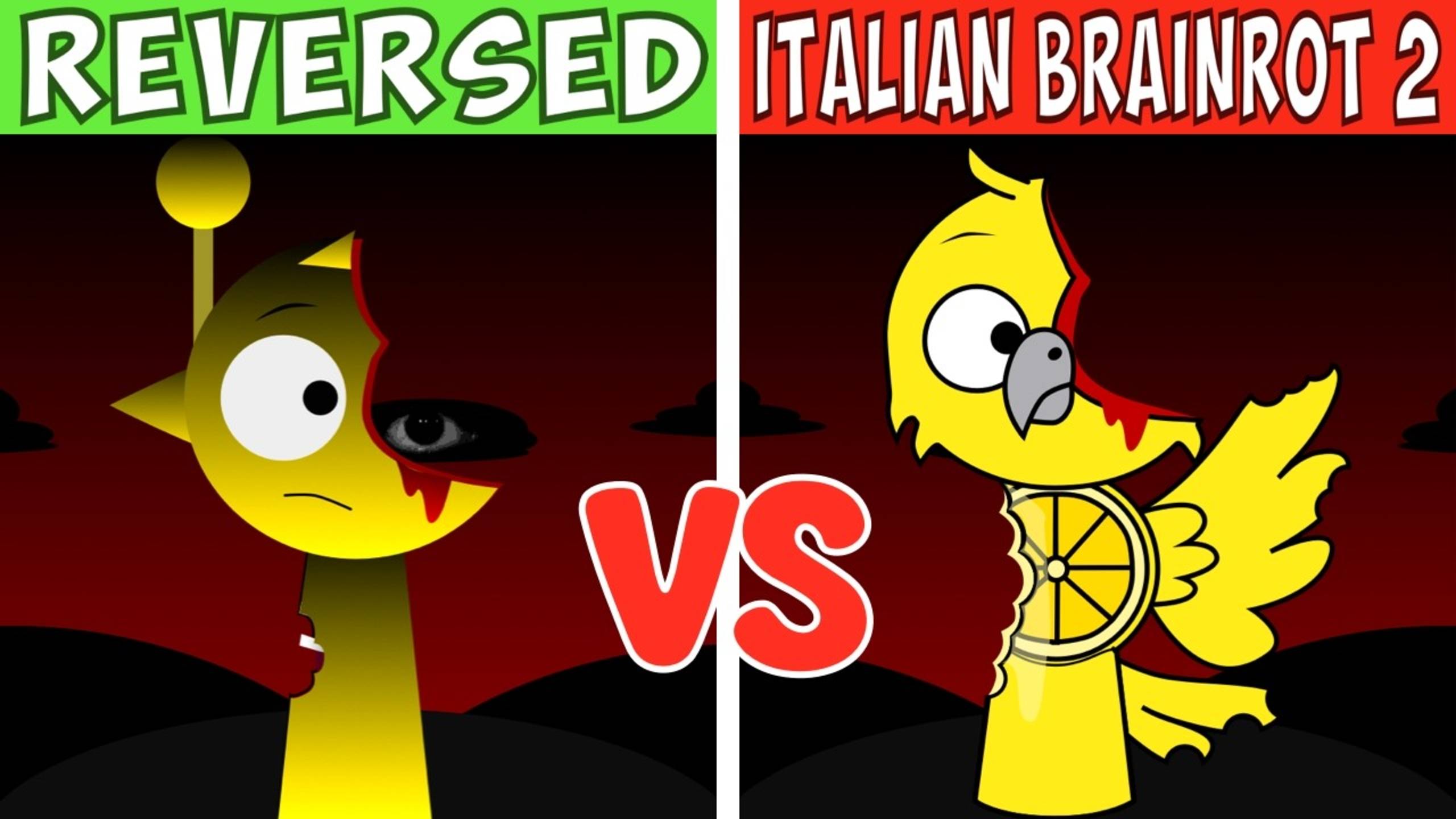 ⚡ Reversed VS ITALIAN BRAINROT 2 — Кто мощнее? | Incredibox Sprunki#sprunki #reversed #italianbrain смотреть онлайн