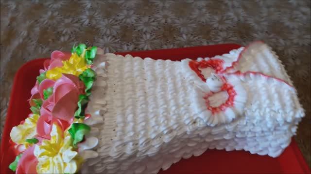 Торт ИНЕЙ рецепт Торт БУКЕТ ЦВЕТОВ из крема Как сделать ТОРТ в виде БУКЕТА смотреть онлайн