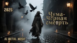 AI Metal Video Music | Бубо́нная чума́ Чёрная Смерть | История самой страшной пандемии | Метал клип