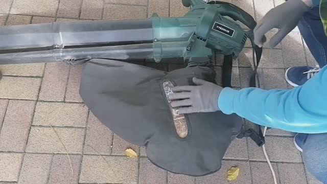 Как работает воздуходувка из Леруа YT6201