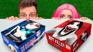 НЕ ОТКРЫВАЙ ЛЕГО НАБОР ДЖЕФФА УБИЙЦЫ и ЧЕЛОВЕКА ЗА ОКНОМ в 3 ЧАСА НОЧИ!