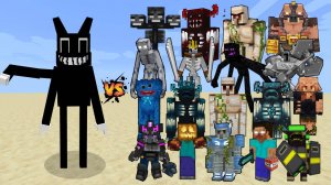 КАРТУН КЭТ ПРОТИВ БОССОВ МАЙНКРАФТ