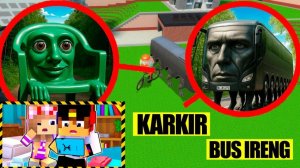 МОЙ ДРОН СНЯЛ RANG RING RENG BUS IRENG и KARKIRKURKARKARKAR в МАЙНКРАФТ ВИДЕО MINECRAFT Евгенбро
