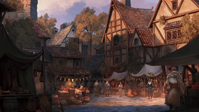 Праздник урожая - Нежная осеняя атмосфера и музыка таверн, фоновая музыка для отдыха