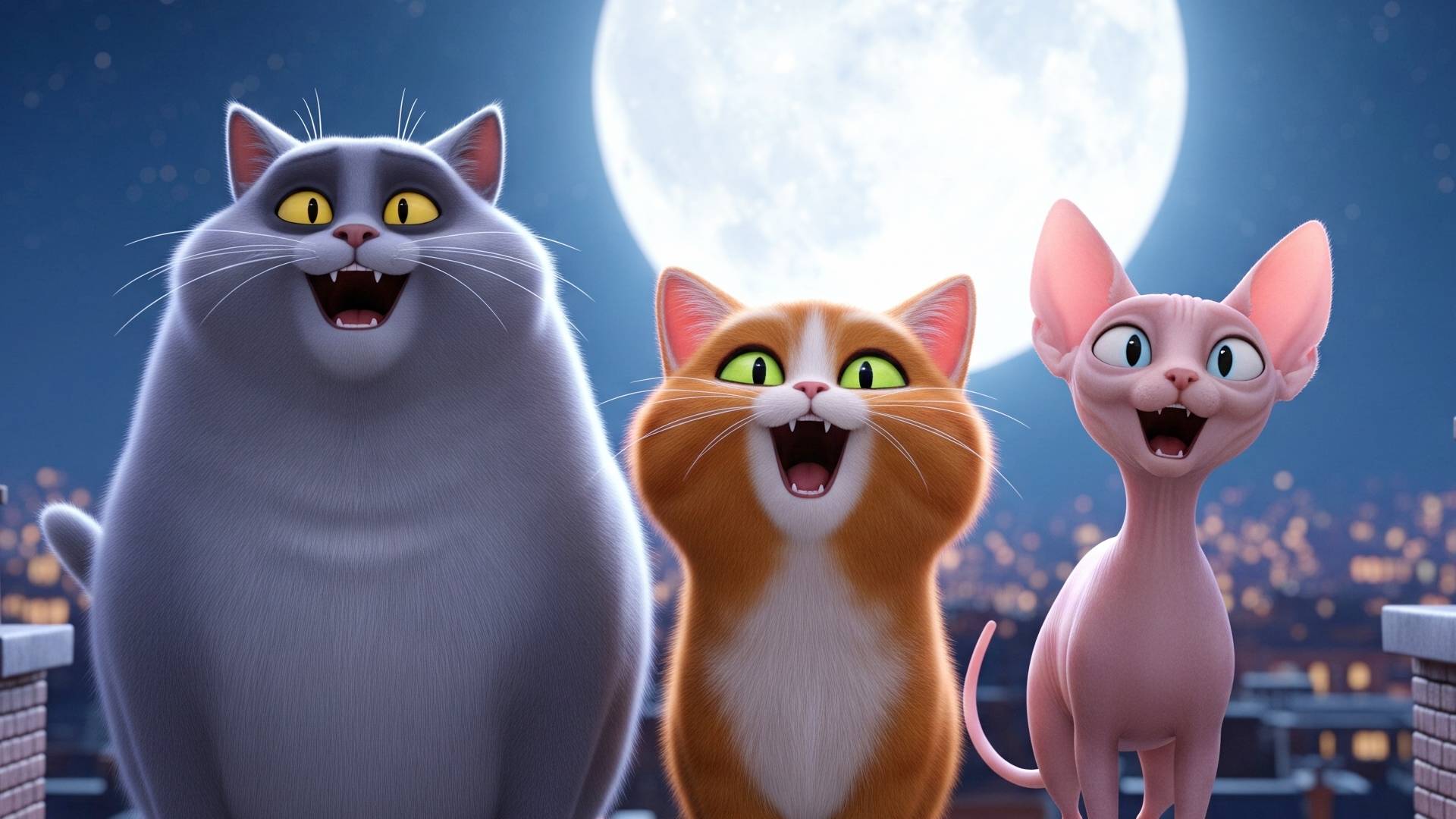 Три кота и три истории | Мульт-песня для детей смотреть онлайн