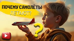 ПОЧЕМУ САМОЛЁТЫ ЛЕТАЮТ И НЕ ПАДАЮТ? ✈️ПРОСТОЕ ОБЪЯСНЕНИЕ ДЛЯ ДЕТЕЙ