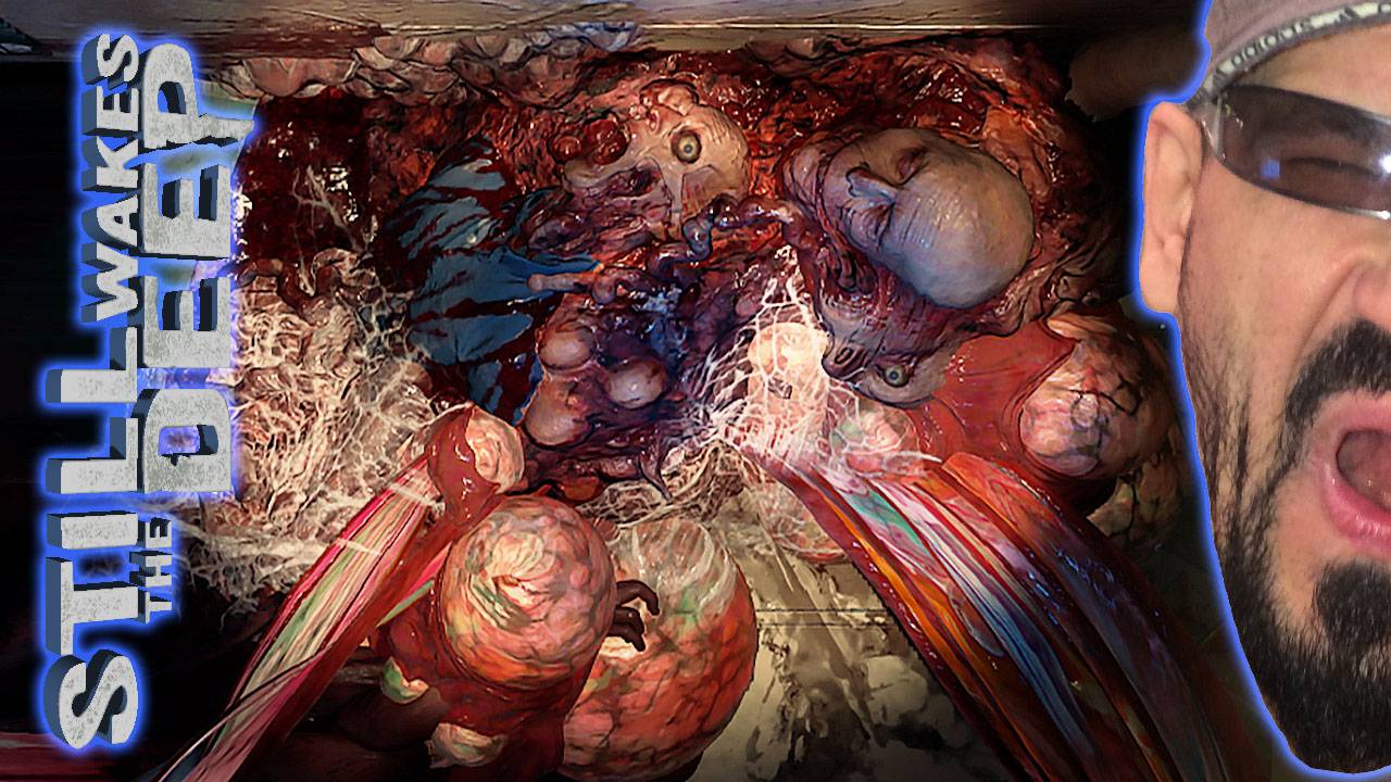 Нечто из глубин моря пожирает нефтяную вышку Still Wakes The Deep