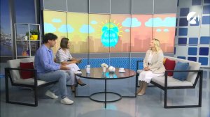 Встреча в студии телекомпании "Астрахань 24"  с доцентом Астраханского ГМУ Лидией Демидовой