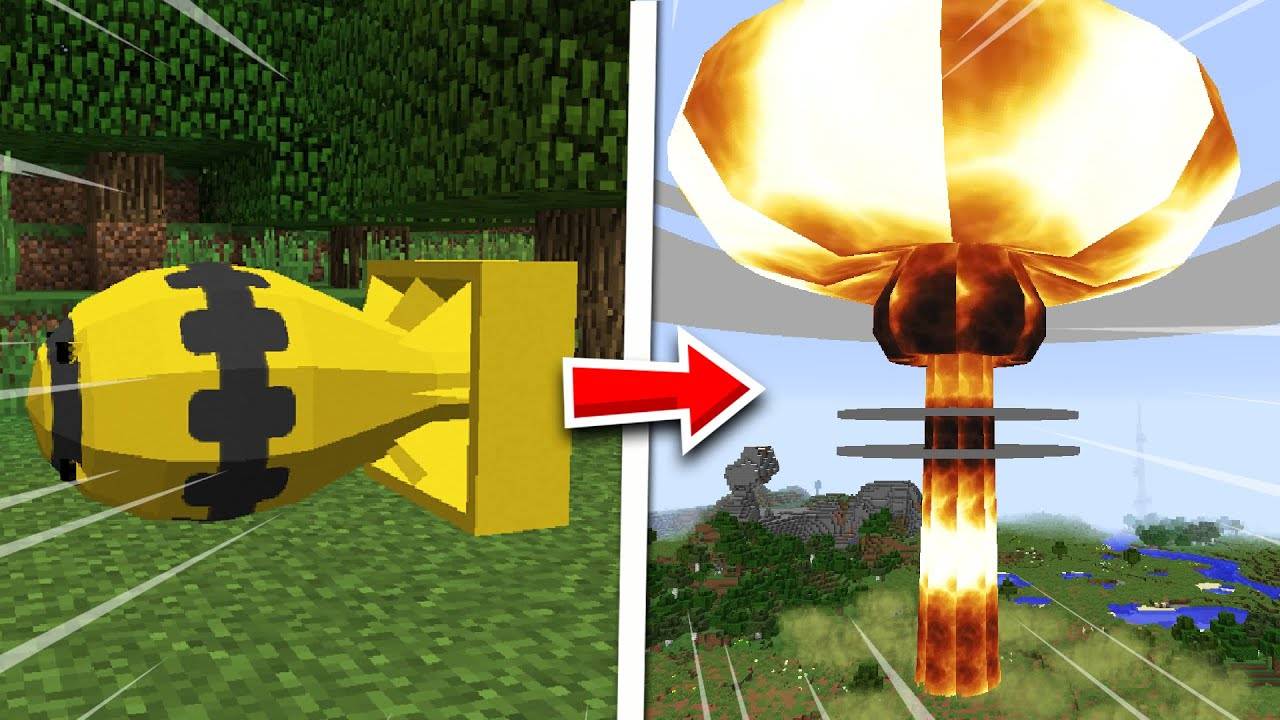 Майнкрафт, но у меня ЯДЕРНАЯ БОМБА! смотреть онлайн