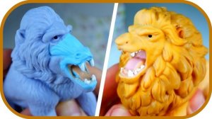 ПОВЕЛИТЕЛИ саванны от Сбабам. Хищные животные. Сюрпризы тянучки.