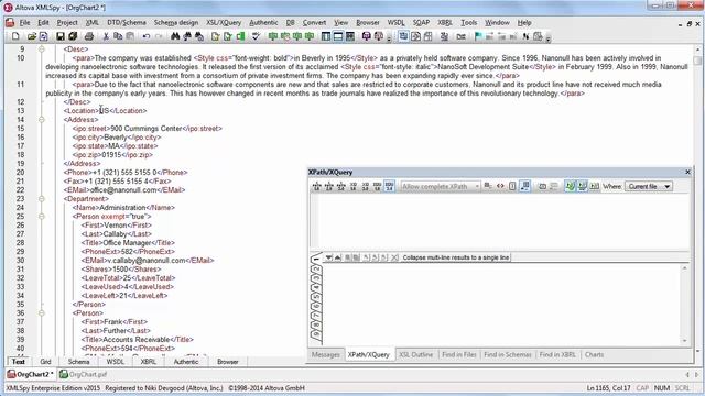 14 XQuery Update Facility in XMLSpy смотреть онлайн