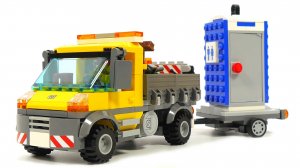 Собираем машины из ЛЕГО - Конструктор Lego City 60073 Машина техобслуживания