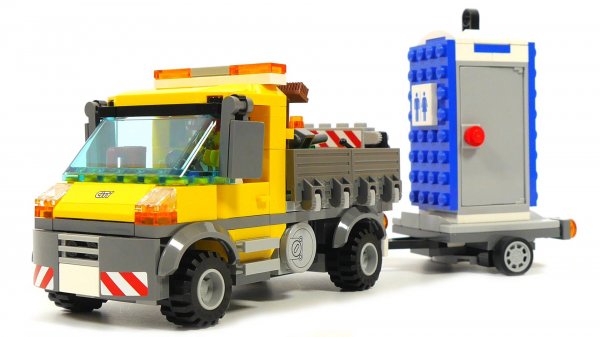 Собираем машины из ЛЕГО - Конструктор Lego City 60073 Машина техобслуживания