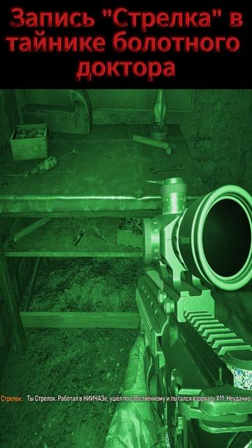 STALKER 2 Heart of Chornobyl: Запись "Стрелка" в тайнике доктора. #shorts #сталкер #stalker2 смотреть онлайн