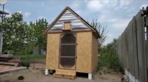 Новый голубятник готов! Голубята в новой голубятни новоселье.