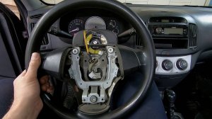 Снятие руля Hyundai Elantra IV (HD)