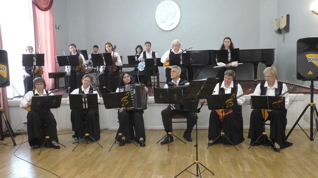 Н. Малыгин "Концертная пьеса на темы казачьих песен" Исп. Ансамбль преподавателей Линёвской ДШИ