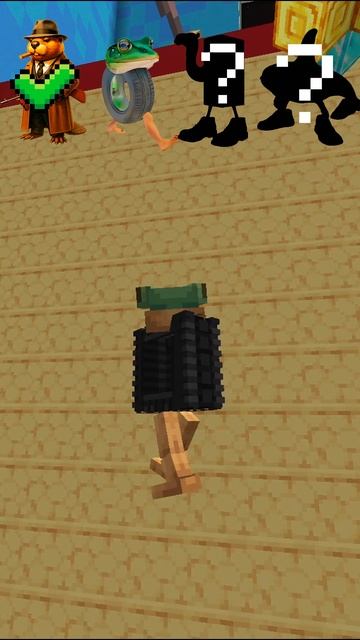 Мощные животные Minecraft в опасных ловушках! #shorts смотреть онлайн