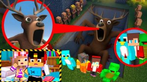 МОЙ ДРОН СНЯЛ ОЛЕНЬ Milo and Chip & Maizen в Реальной Жизни в МАЙНКРАФТ ВИДЕО MINECRAFT Евгенбро