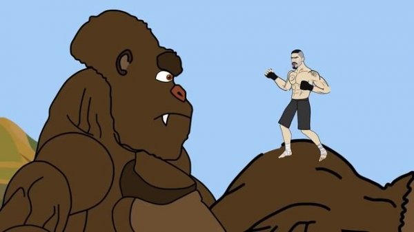 БОЙКА против КИНГ КОНГА - Битва ГИГАНТОВ