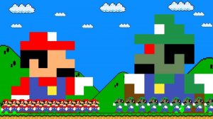 🧟♂️ МАЛЕНЬКИЙ МАРИО против ЗОМБИ-ЛУИДЖИ! Кто выживет в битве крошечных?