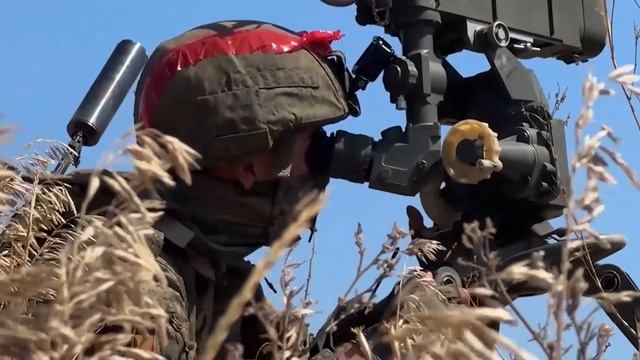 Птурщики разнесли укреп обьект противника. Днепропетровская область. смотреть онлайн