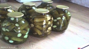 Солёные огурчики. Дубль 3.