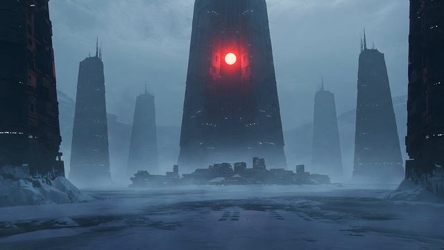 ETERNAL EYE ｜ Dark Dystopian Ambient ｜ Alien World Soundscape ｜ Dystopian Ambience, Background