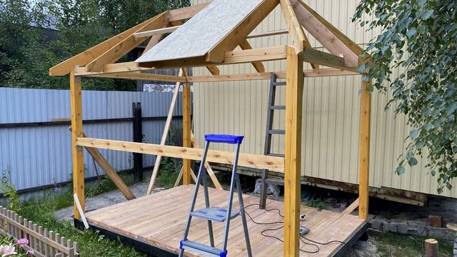 Беседка за минуту.