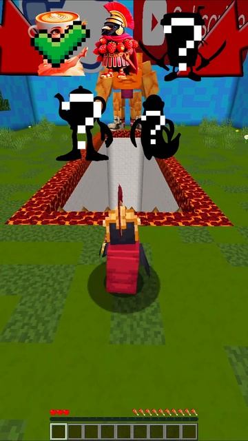 Кто победит в испытании для самых сильных существ Minecraft? #shorts смотреть онлайн