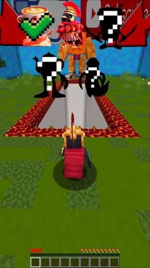 Кто победит в испытании для самых сильных существ Minecraft? #shorts