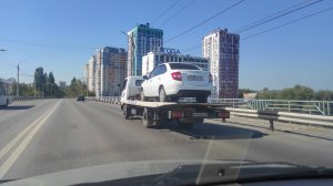 Везу Ладу Гранту к дилеру на ремонт, проблемы с ГРМ