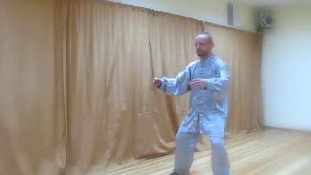 Тайцзи Дантянь Нейгун, 4-я форма, 1-я часть смотреть онлайн