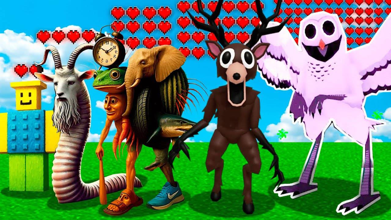 ОЛЕНЬ и СОВА 99 НОЧЕЙ В ЛЕСУ ПРОТИВ ИТАЛЬЯНСКОЕ ЖИВОТНОЕ BRAINROT! КТО БЕССМЕРТНЫЙ В МАЙНКРАФТ? смотреть онлайн