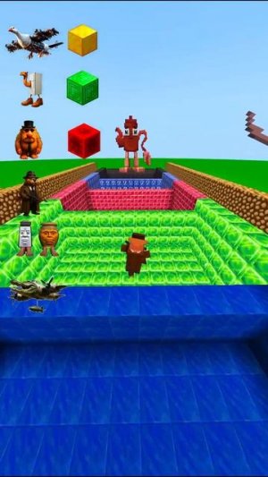 КАКОЙ БРЕЙНРОТ ЖИВОТНОЕ САМОЕ СИЛЬНОЕ В МАЙНКРАФТ? #shorts