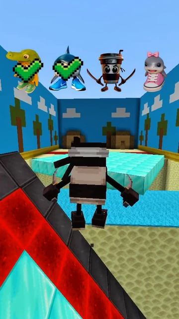 Кто выживет в ловушке с самым сильным мобом Minecraft? #shorts смотреть онлайн