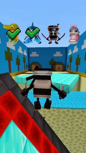 Кто выживет в ловушке с самым сильным мобом Minecraft? #shorts