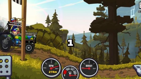 HILL CLIMB RACING 2 Событие Timber Trials
